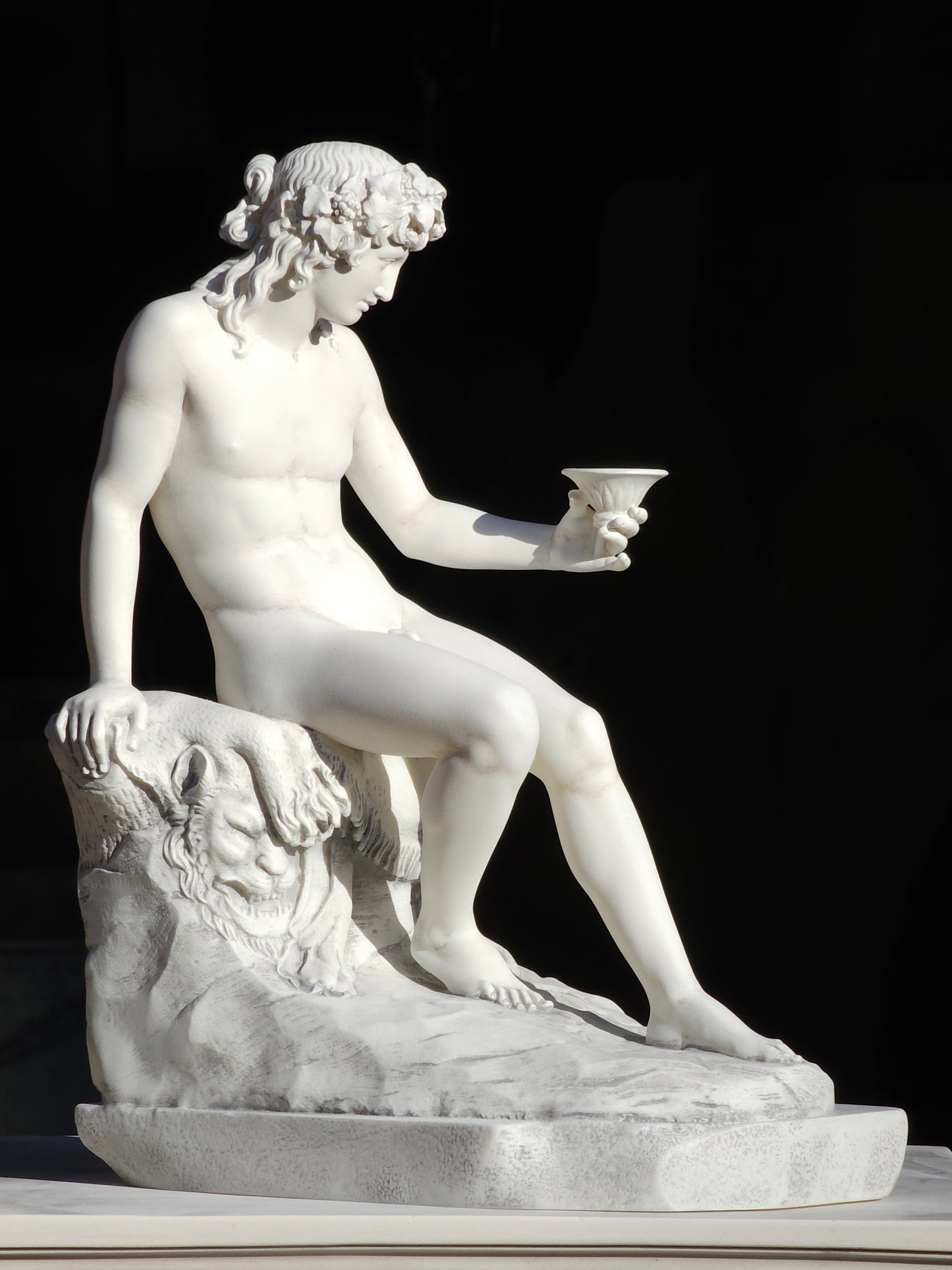 Bacchus Seated