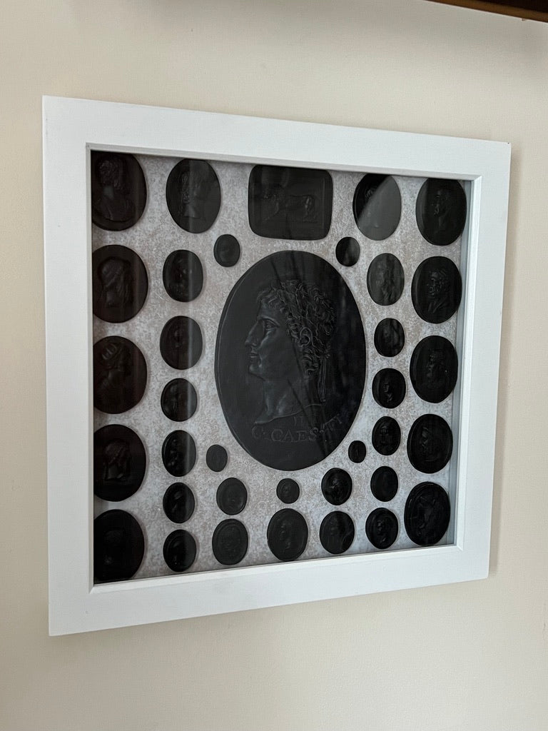 Intaglio collection in Black