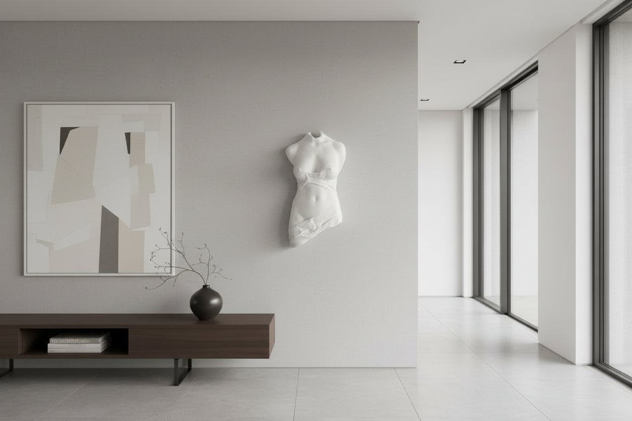 'Kerry' Life Size Wall Hanging Female Form