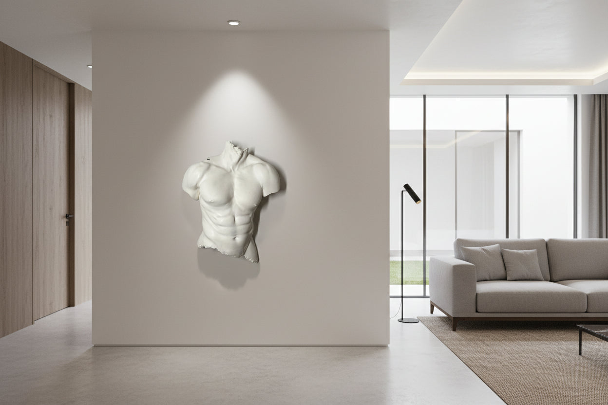 Roberto Life size Male Torso By Ken Clarke