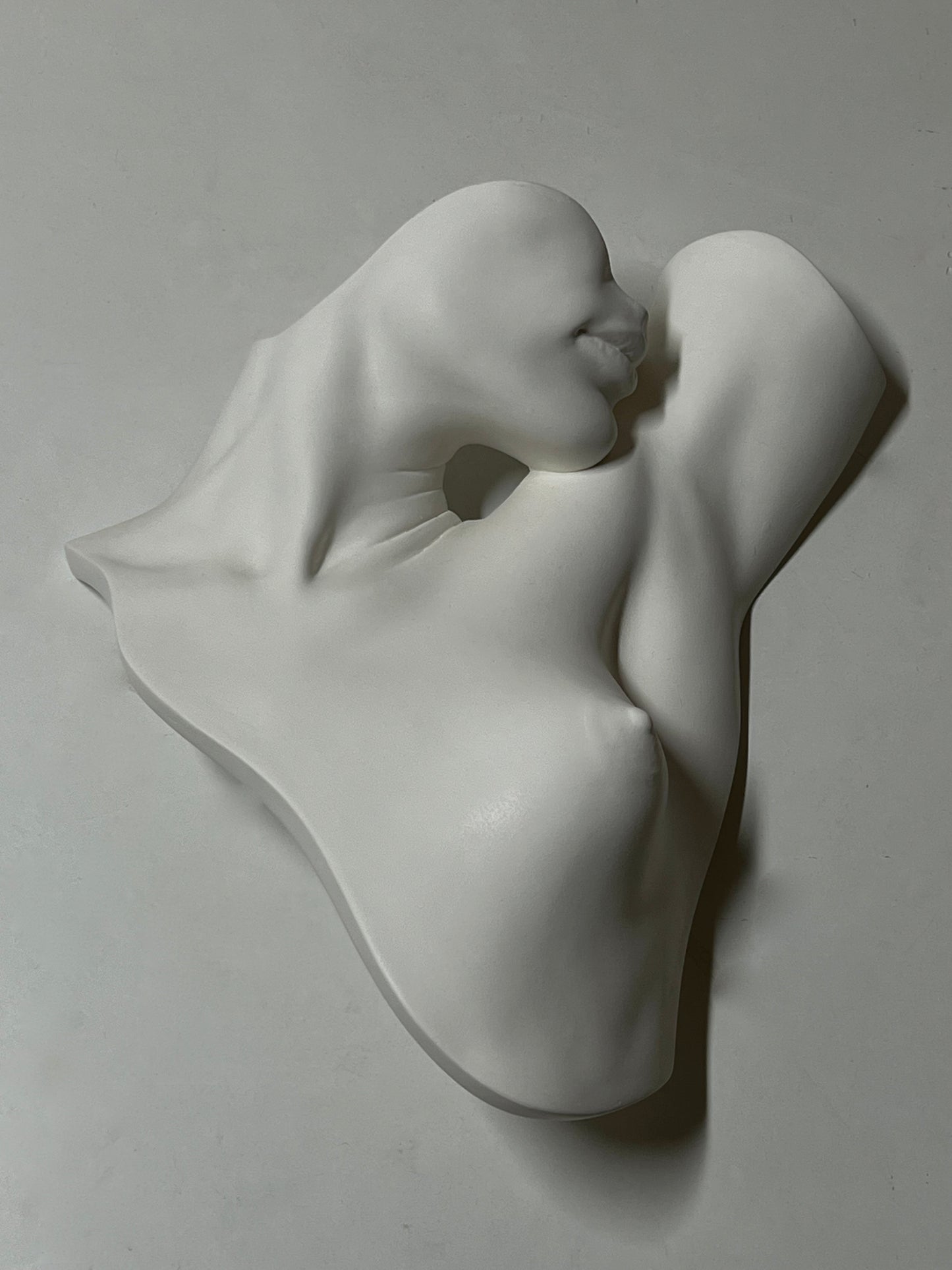 Female Wall Art Sculpture by Ken Clarke Titled Carly