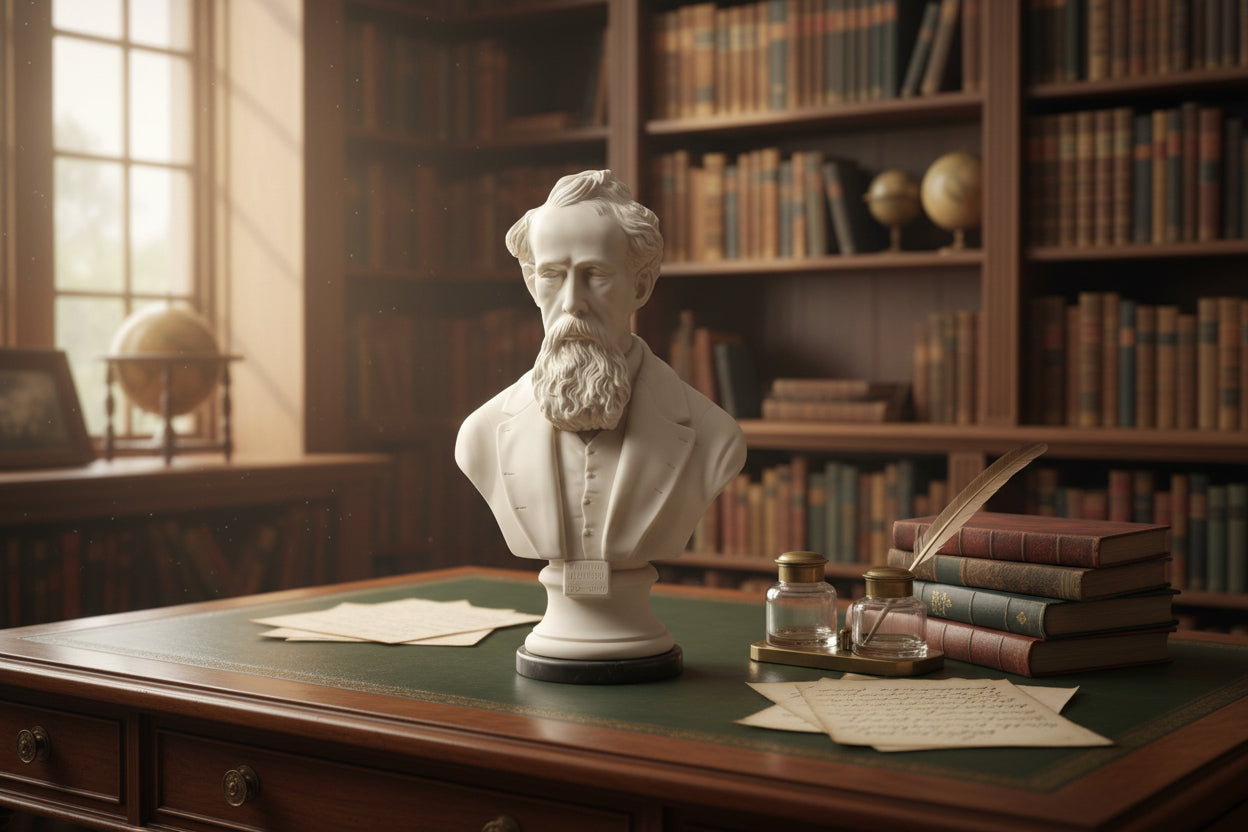 Charles Dickens Bust