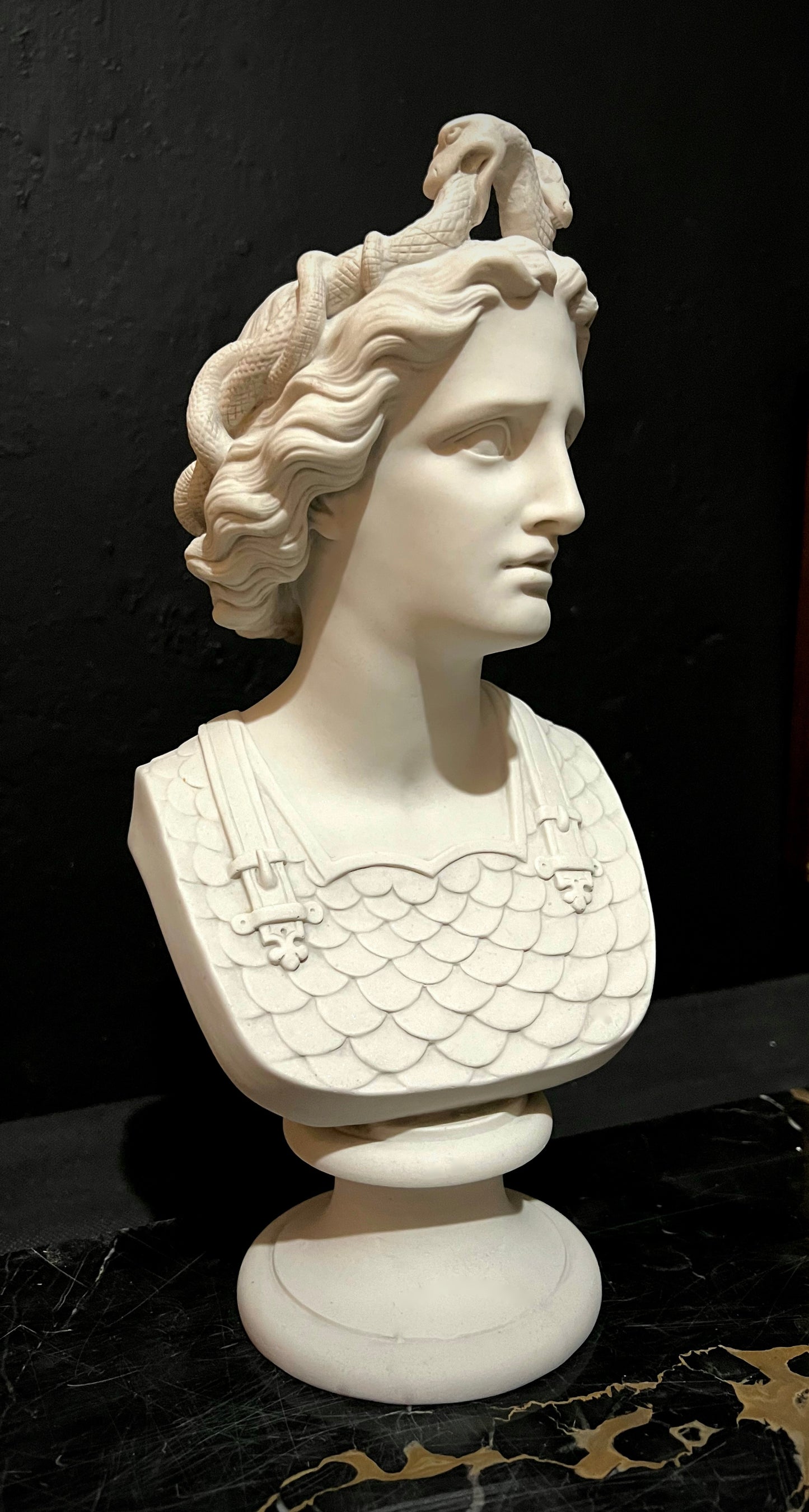 Medusa bust