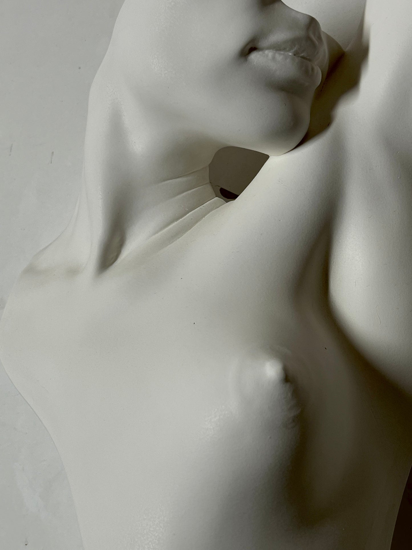 Female Wall Art Sculpture by Ken Clarke Titled Carly