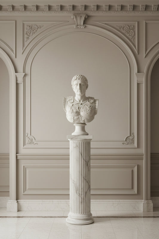 Auguste César en tant que centurion grand