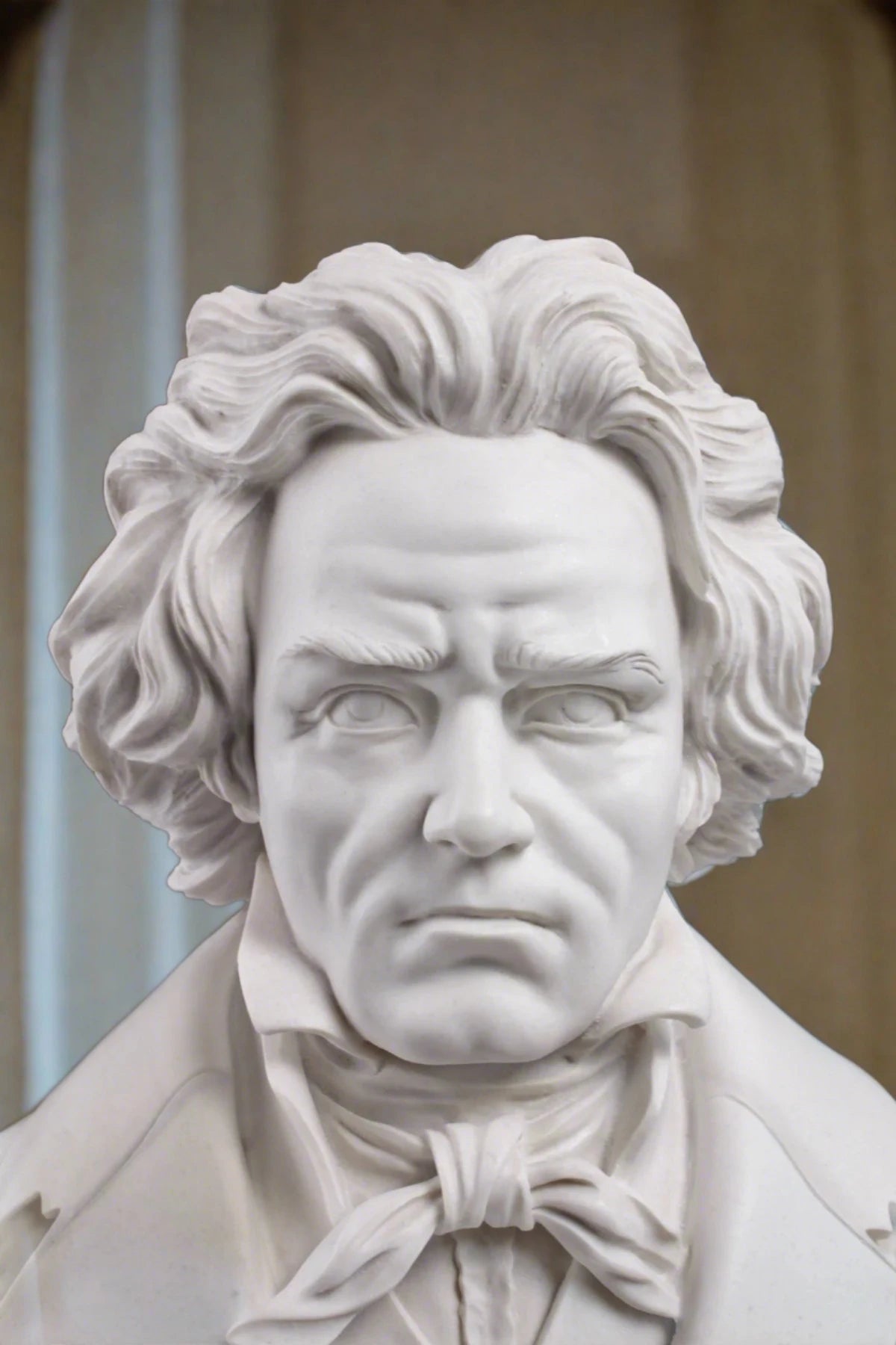 ベートーヴェン bust 陶器像 約20cm Small Beethoven Bust @ The Music ベートーヴェン bust 陶器像 約20cm Small Beethoven Bust @ The Music