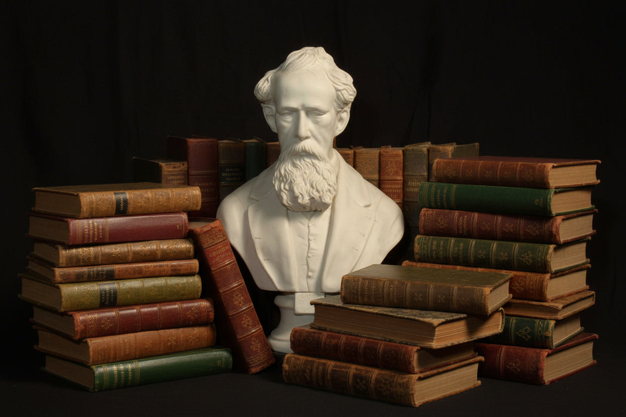 Charles Dickens Bust