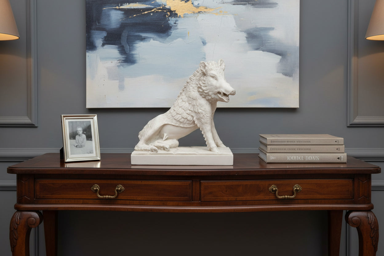 Die Wildschwein-Skulptur der Uffizien