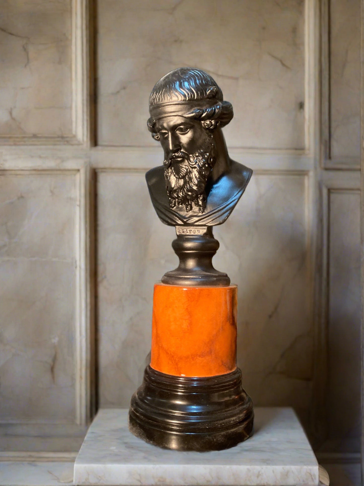 Plato On Sienna Base