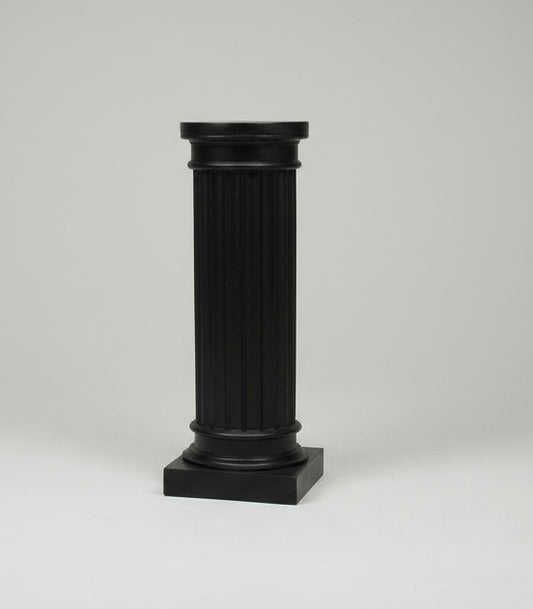 Colonne Cannelée Noir