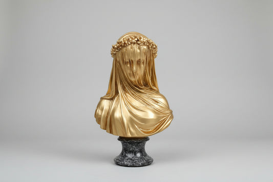 The Veiled Lady - Marble Bust After Monti