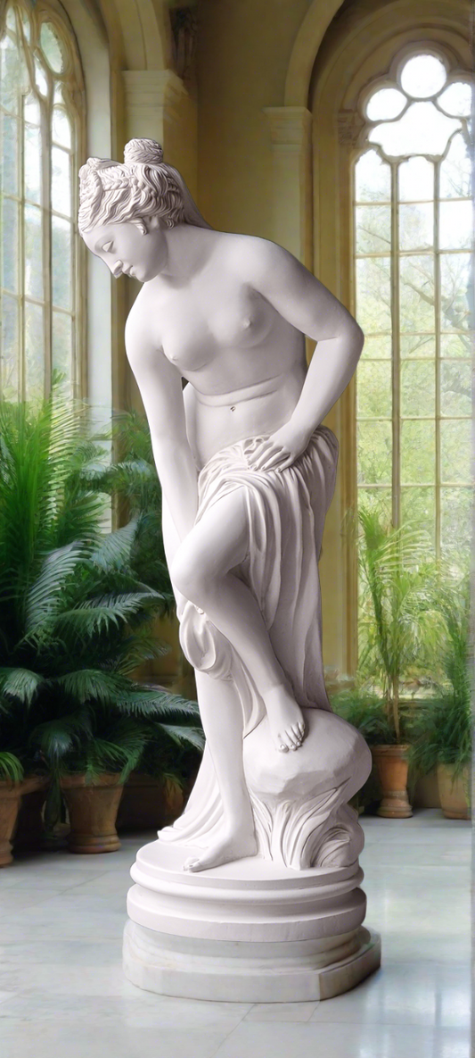 Venus entering her bath