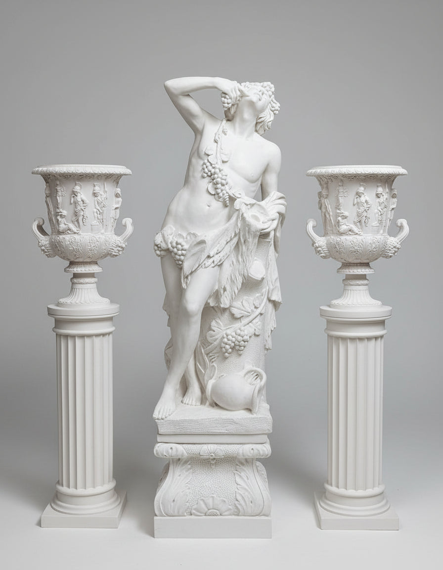 Medici Vase Marble - Grand Tour Masterpiece Uffizi Gallery