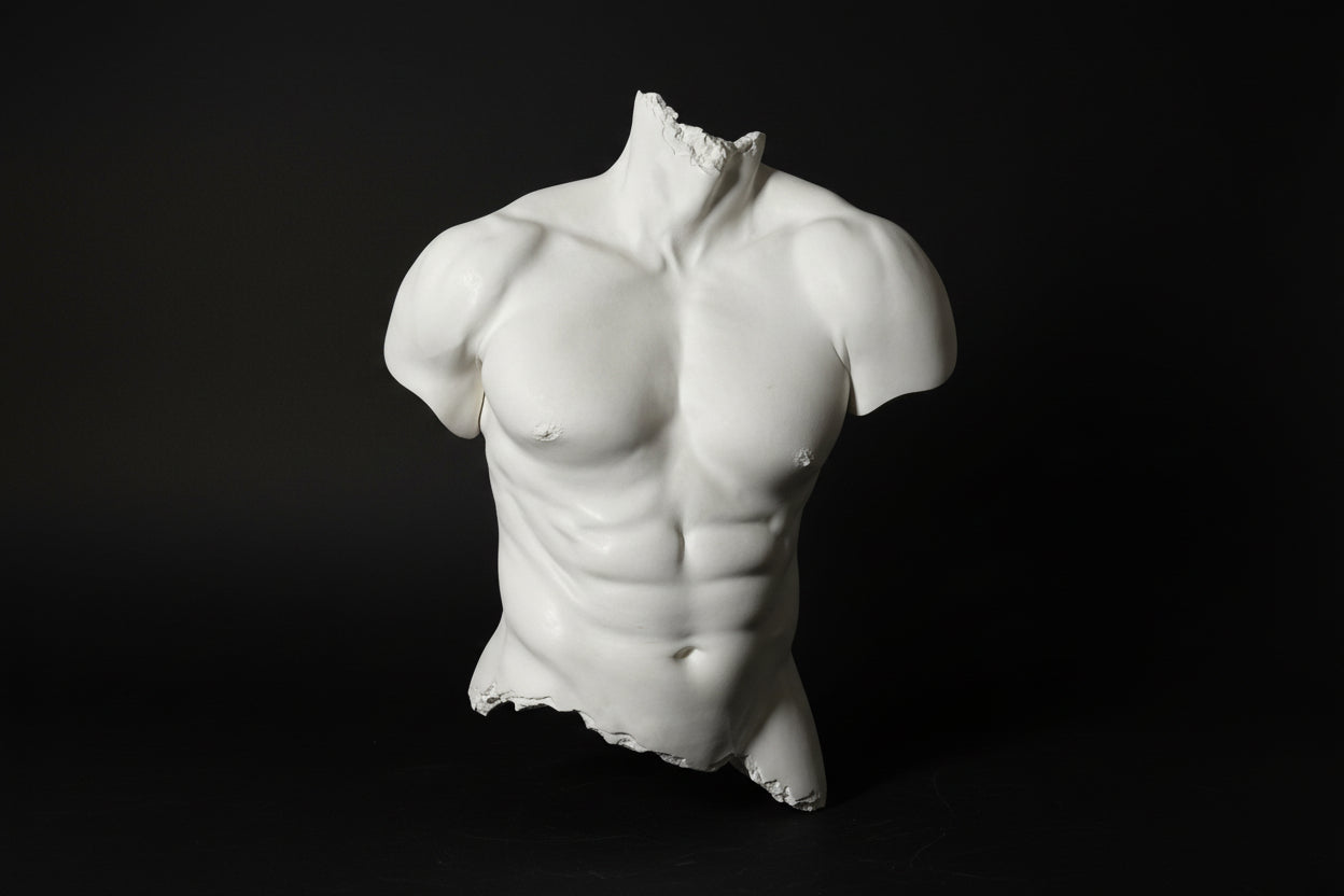 Roberto Life size Male Torso By Ken Clarke