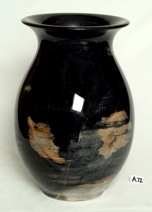Ancient black Marble vase