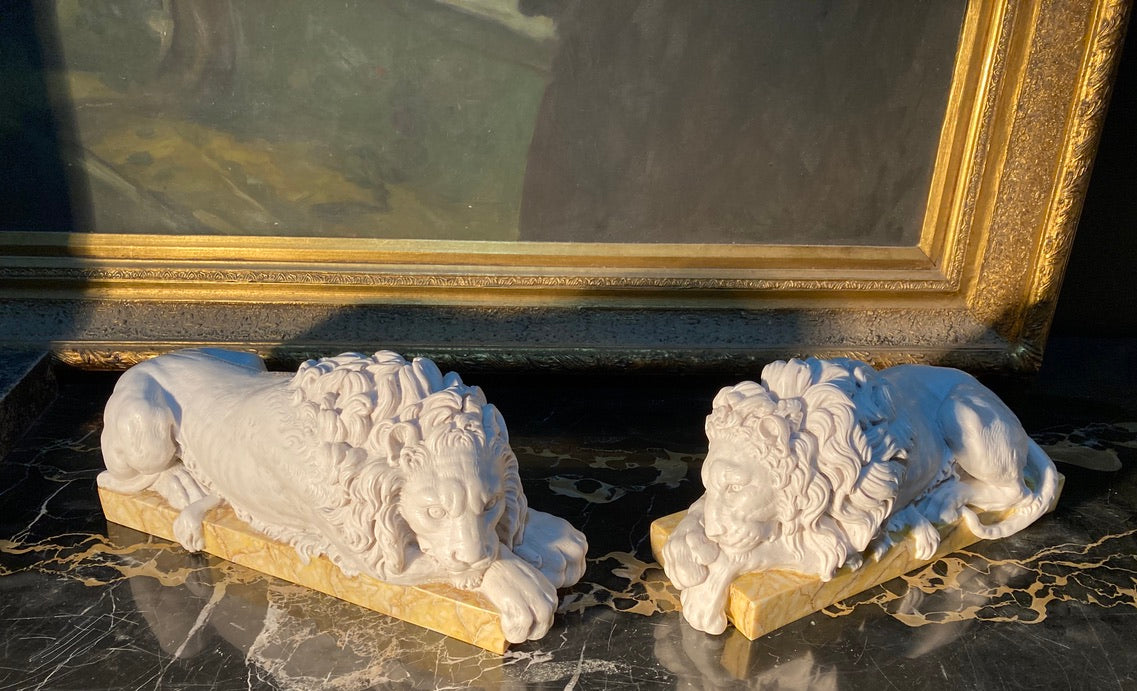 Lions de Chatsworth sur Sienne 