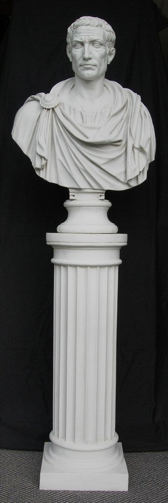 Julius Caesar in Toga Bust