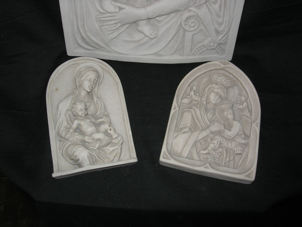 Religious relic reliefs, set of 3.