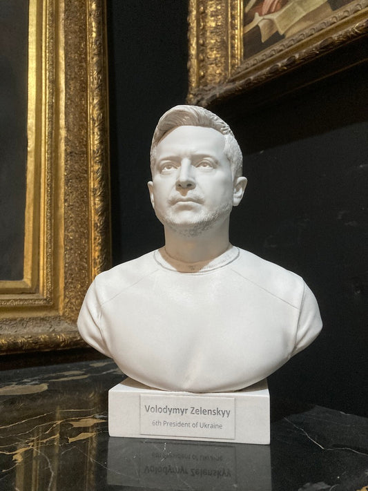 Buste de Volodymyr Zelensky