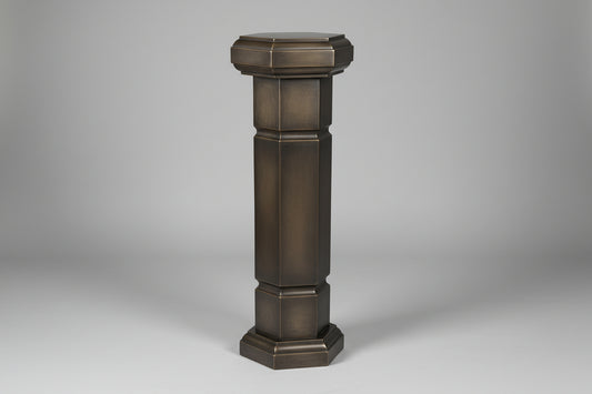 Colonne Six Faces Bronze 70 CM