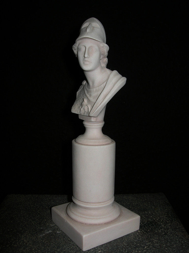Pwericles Pericles on Column Base – Sculptured Arts Studio