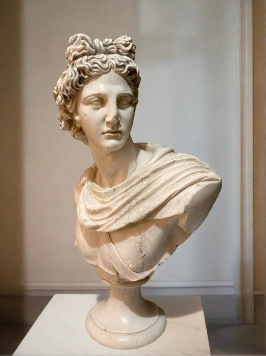 Apollo Belvedere Bust Lrg Antiquity Finish