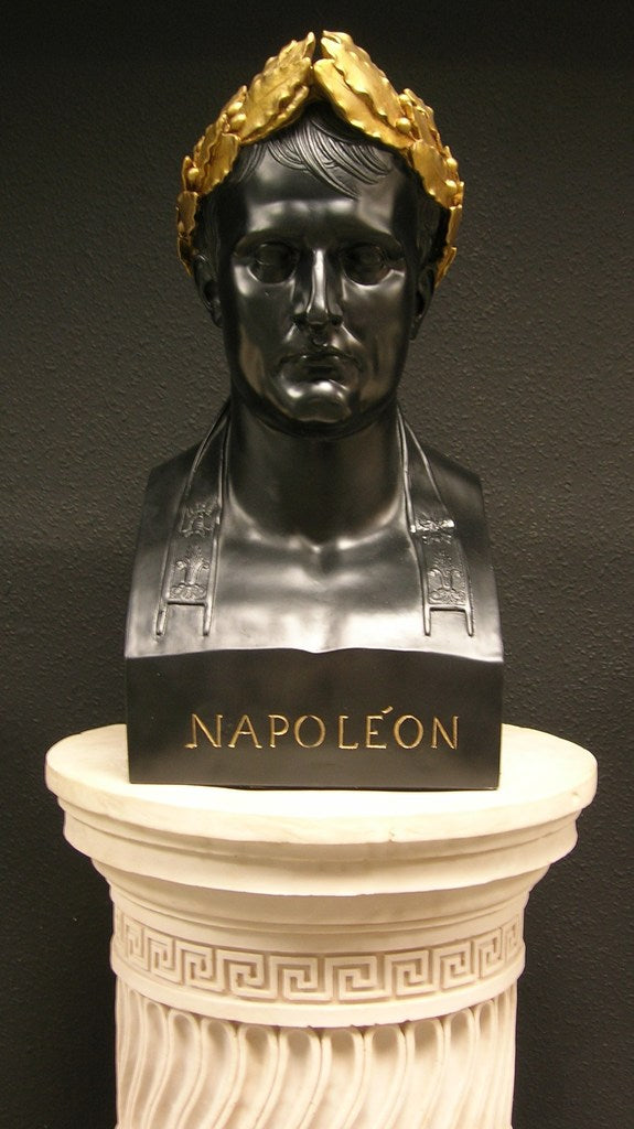 Napoleon as Caesar Black & Gilt
