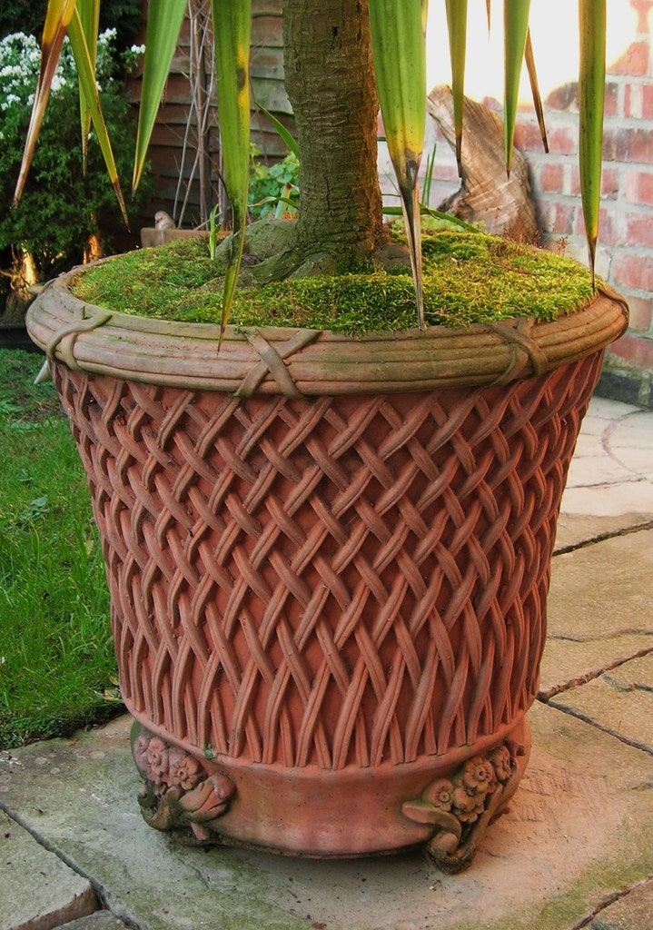 Round Basket Planter