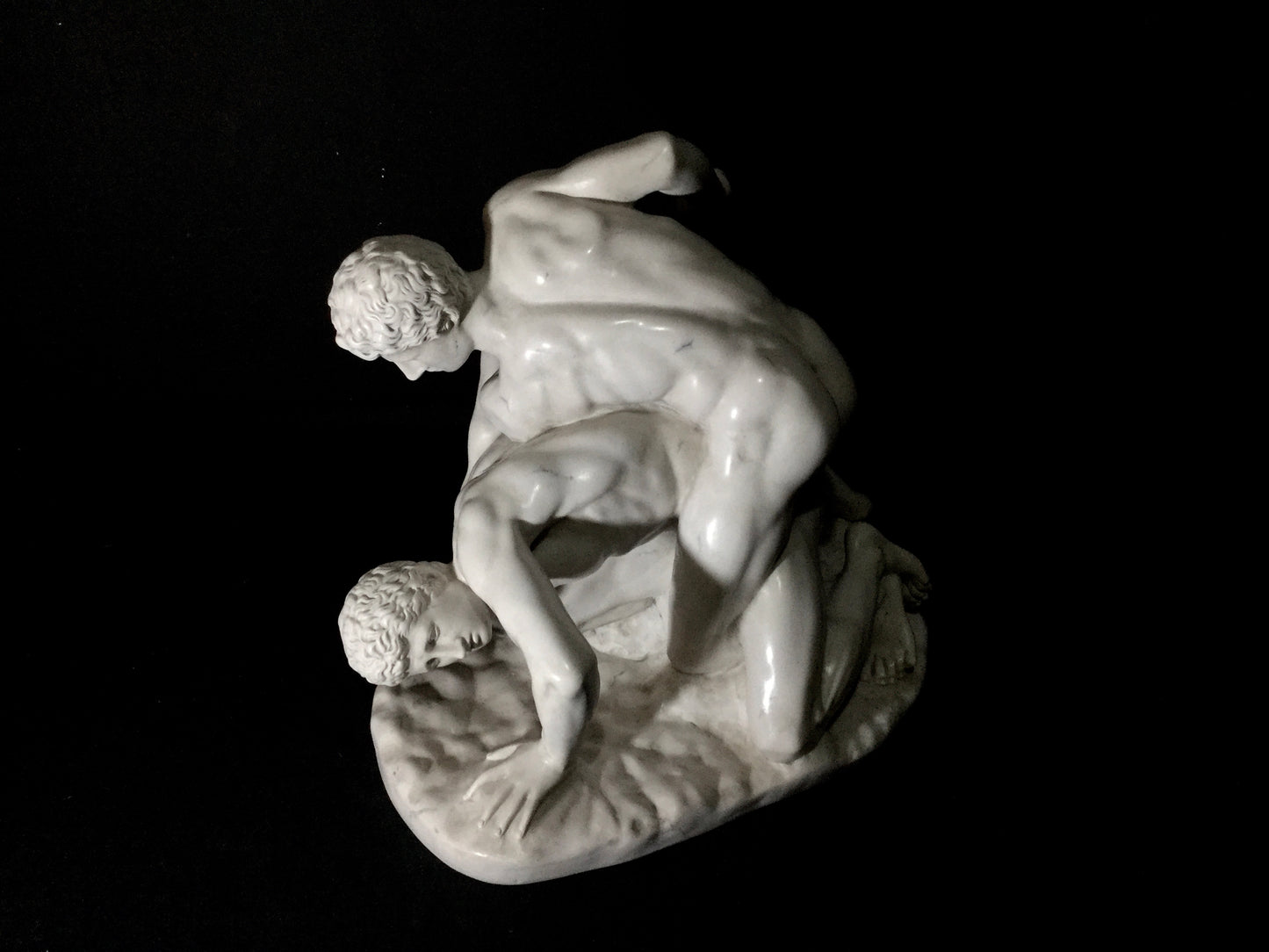 lutteurs romains
