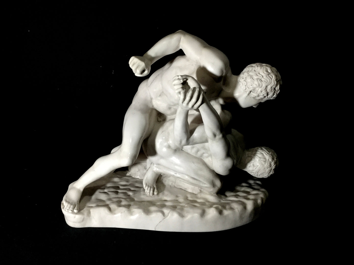 lutteurs romains