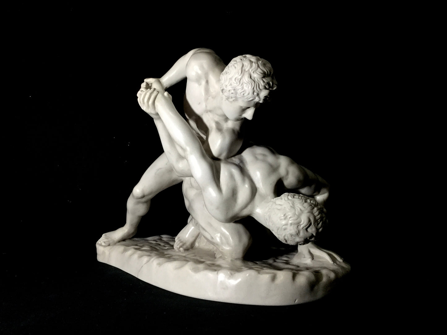 lutteurs romains