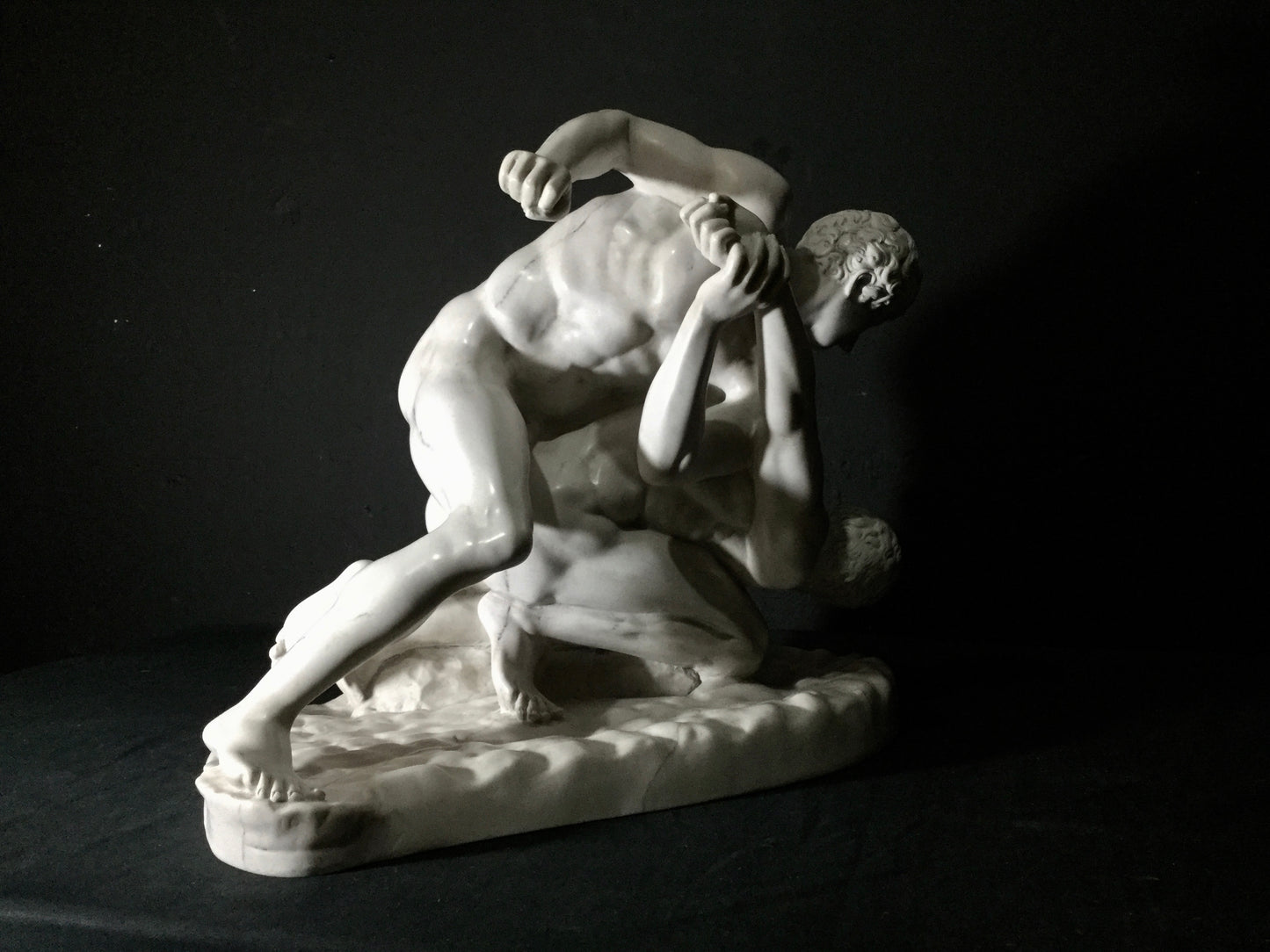 lutteurs romains