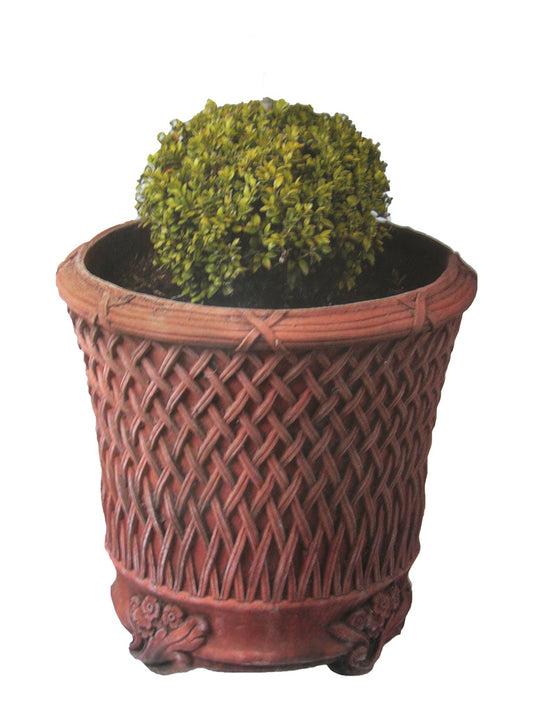 Round Basket Planter